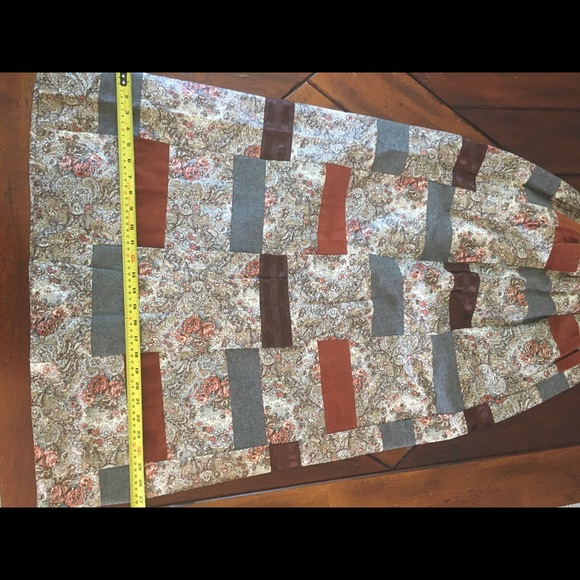 VTG Mr. Hank Patchwoork Cottage Core Maxi Skirt. - Picture 2 of 8